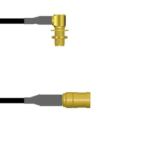 Q-2P03W0003060I by Amphenol Custom Cable - SMA-RJB/SMB-SP G174 60I
