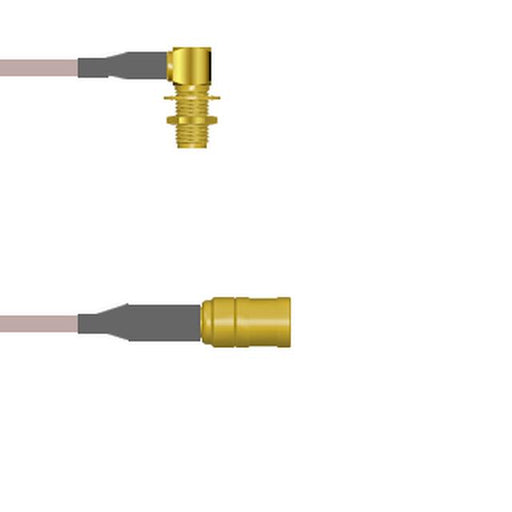 Q-2P03W0005003M by Amphenol Custom Cable - SMA-RJB/SMB-SP G316 3M