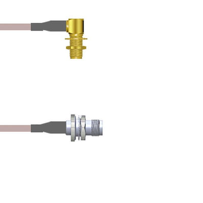 Q-2P04E0005.25M by Amphenol Custom Cable - SMA-RJB/TNC-SJB G316 0.25M