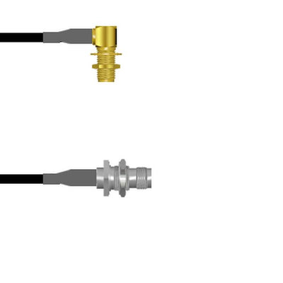 Q-2P04F0003048I by Amphenol Custom Cable - SMA-RJB/TNC-SJB G174 48I