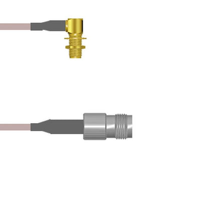 Q-2P04G00050.5M by Amphenol Custom Cable - SMA-RJB/TNC-SJ G316 0.5M