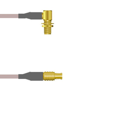 Q-2Q01D000R036I by Amphenol Custom Cable - SMA-RJB/MCX-SP G316D 36I