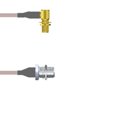 Q-2Q022000R2.5M by Amphenol Custom Cable - SMA-RJB/N-SJB G316D 2.5M