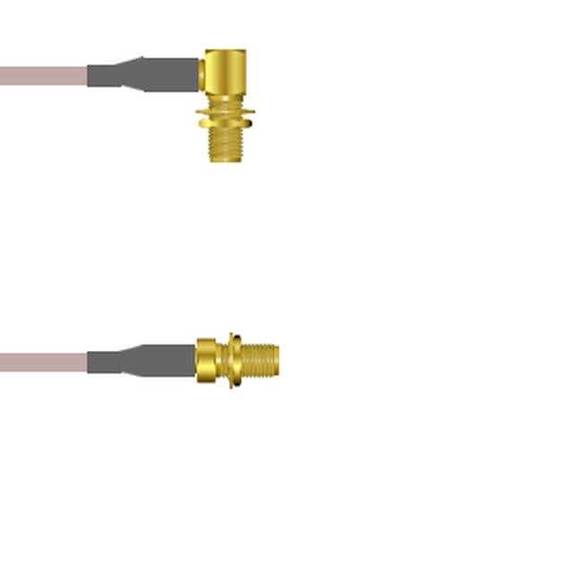 Q-2Q02X000R072I by Amphenol Custom Cable - SMA-RJB/SMA-SJB G316D 72I