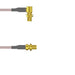 Q-2Q02X000R072I by Amphenol Custom Cable - SMA-RJB/SMA-SJB G316D 72I