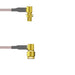 Q-2Q035000R.75M by Amphenol Custom Cable - SMA-RJB/SMA-RP G316D 0.75M