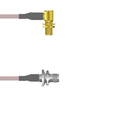 Q-2Q04H000R003M by Amphenol Custom Cable - SMA-RJB/TNC-SJB G316D 3M