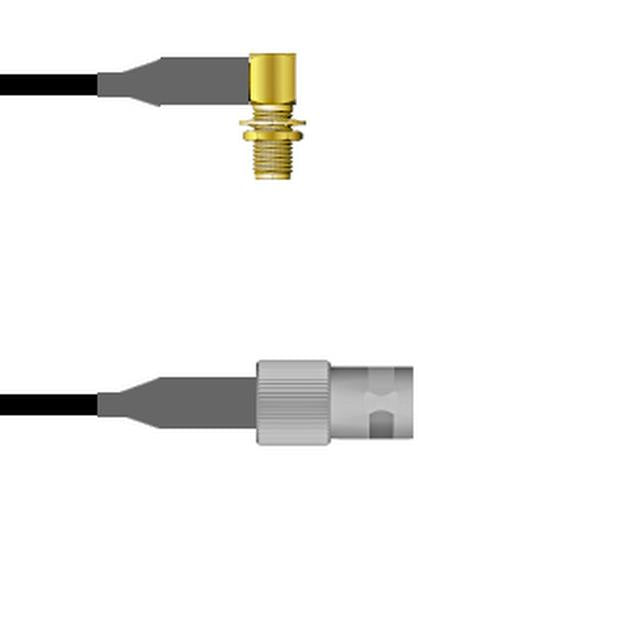 Q-2R0090008009I by Amphenol Custom Cable - SMA-RJB/BNC-SJ RG58 9I