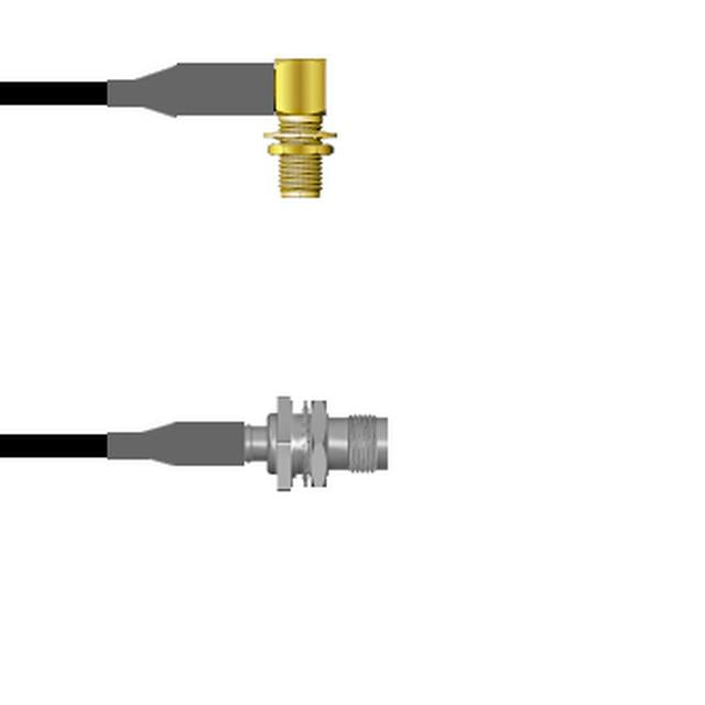 Q-2R04I0008048I by Amphenol Custom Cable - SMA-RJB/TNC-SJB RG58 48I