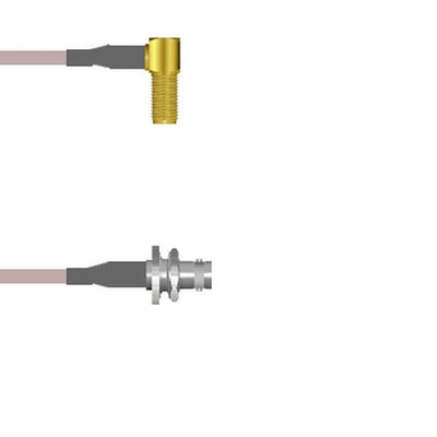 Q-2S00A000H002M by Amphenol Custom Cable - SMA-RJB/BNC-SJB G142 2M