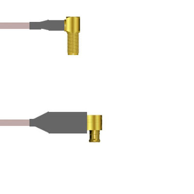 Q-2S019000H.75M by Amphenol Custom Cable - SMA-RJB/MCX-RP G142 0.75M