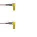Q-2S02S000H002M by Amphenol Custom Cable - SMA-RJB/SMA-RJB G142 2M