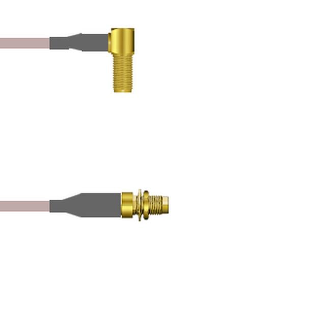 Q-2S031000H012I by Amphenol Custom Cable - SMA-RJB/SMA-SJB G142 12I
