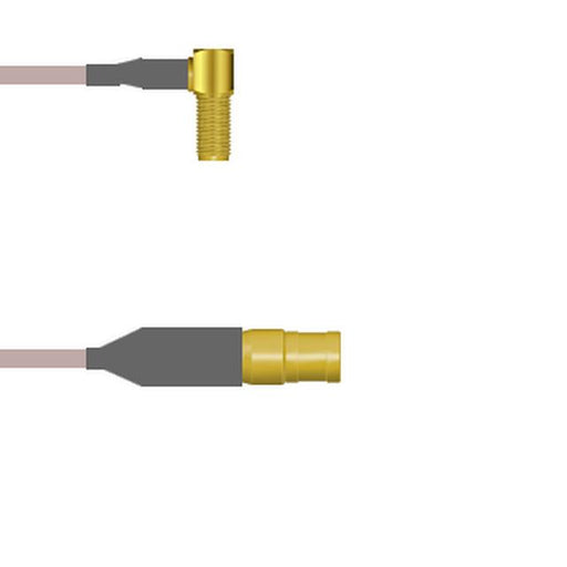Q-2S03Y000H108I by Amphenol Custom Cable - SMA-RJB/SMB-SP G142 108I