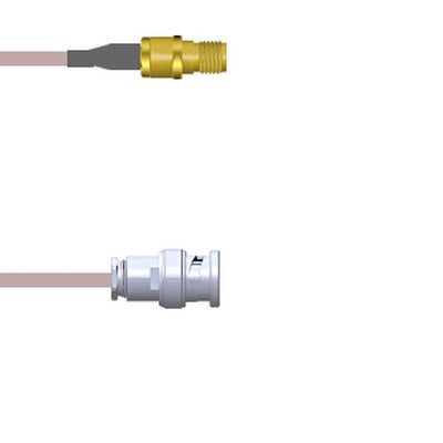 Q-2T00I0001024I by Amphenol Custom Cable - SMA-SJ/BNC-SP G178 24I