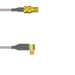 Q-2T01M0001060I by Amphenol Custom Cable - SMA-SJ/MMCX-RP G178 60I