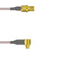 Q-2T0410001024I by Amphenol Custom Cable - SMA-SJ/SMP-RP G178 24I