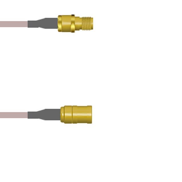 Q-2T0600001084I by Amphenol Custom Cable - SMA-SJ/SMB-SP G178 84I