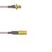 Q-2U00Z0001084I by Amphenol Custom Cable - SMA-SJB/MCX-SJ G178 84I