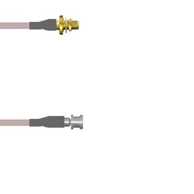 Q-2U0450001.75M by Amphenol Custom Cable - SMA-SJB/SMPM-SJB G178 0.75M