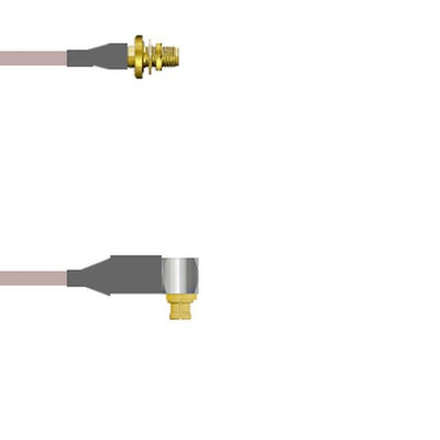 Q-2U0460001.75M by Amphenol Custom Cable - SMA-SJB/SMPM-RP G178 0.75M