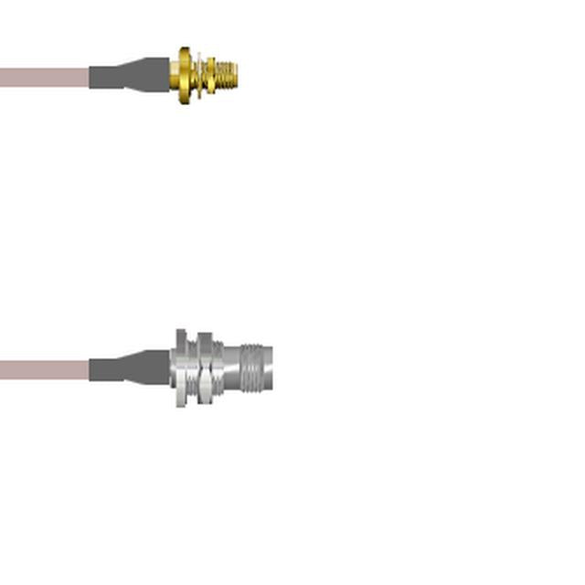 Q-2U04D00010.5M by Amphenol Custom Cable - SMA-SJB/TNC-SJB G178 0.5M
