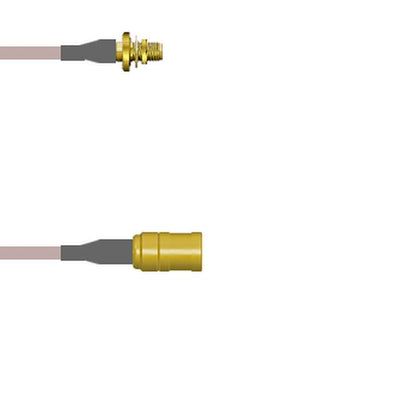 Q-2U0600001060I by Amphenol Custom Cable - SMA-SJB/SMB-SP G178 60I