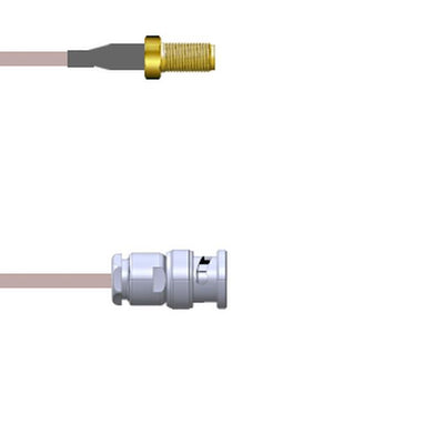 Q-2V00J0005060I by Amphenol Custom Cable - SMA-SJ/BNC-SP G316 60I