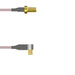 Q-2V01A0005002M by Amphenol Custom Cable - SMA-SJ/MCX-RP G316 2M