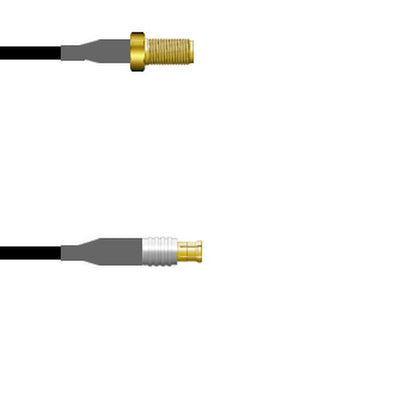 Q-2V01F0003036I by Amphenol Custom Cable - SMA-SJ/MCX-SP G174 36I