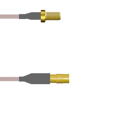 Q-2V01J0005003I by Amphenol Custom Cable - SMA-SJ/MMCX-SJ G316 3I