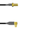 Q-2V01N0003003I by Amphenol Custom Cable - SMA-SJ/MMCX-RP G174 3I