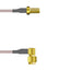 Q-2V0340005108I by Amphenol Custom Cable - SMA-SJ/SMA-RP G316 108I