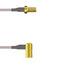 Q-2V03S0005060I by Amphenol Custom Cable - SMA-SJ/SMB-RP G316 60I