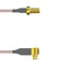 Q-2V0420005009I by Amphenol Custom Cable - SMA-SJ/SMP-RP G316 9I