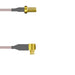Q-2V0420005060I by Amphenol Custom Cable - SMA-SJ/SMP-RP G316 60I