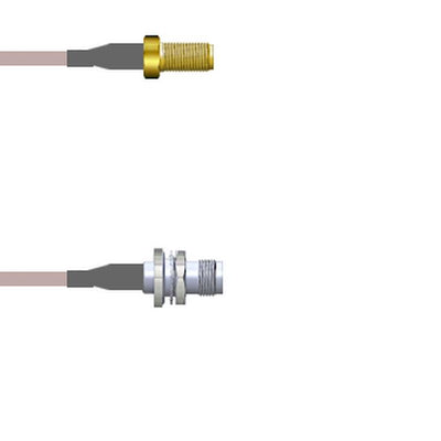 Q-2V04E0005108I by Amphenol Custom Cable - SMA-SJ/TNC-SJB G316 108I