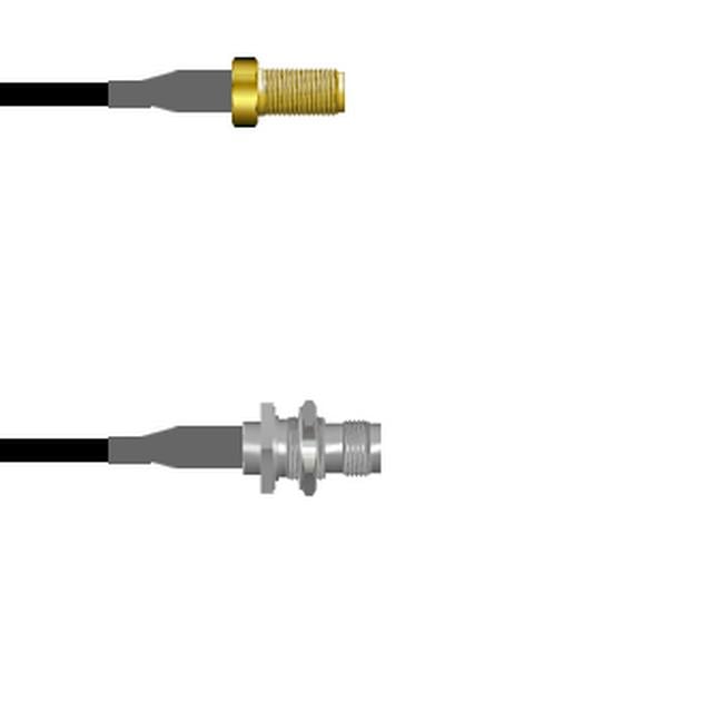 Q-2V04F0003012I by Amphenol Custom Cable - SMA-SJ/TNC-SJB G174 12I