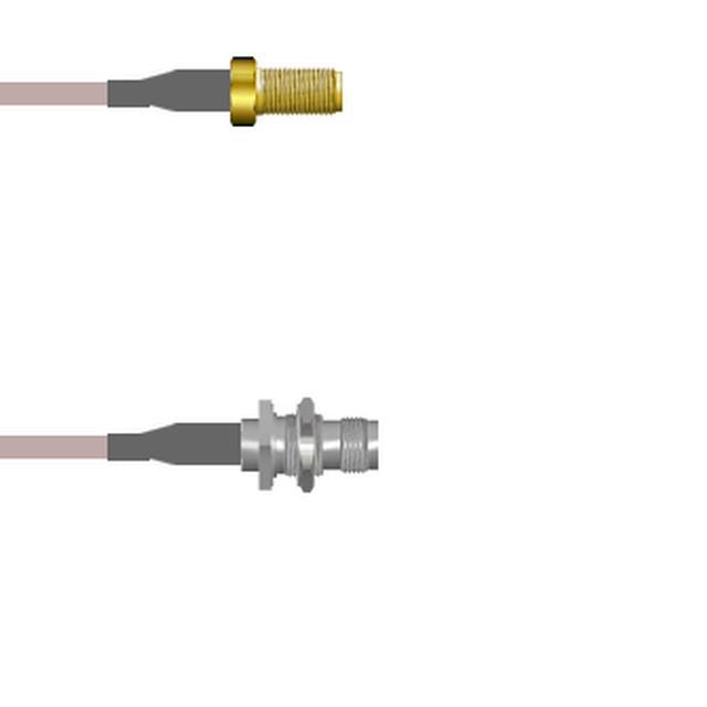 Q-2V04F0005002M by Amphenol Custom Cable - SMA-SJ/TNC-SJB G316 2M