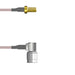 Q-2V04T00050.5M by Amphenol Custom Cable - SMA-SJ/TNC-RP G316 0.5M