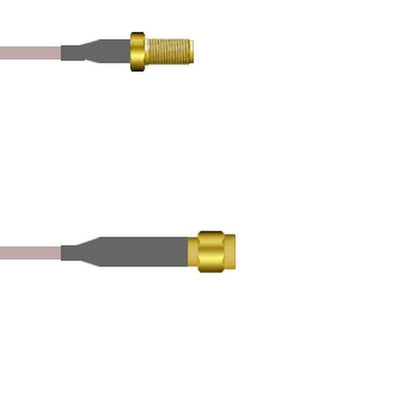 Q-2V0680005.75M by Amphenol Custom Cable - SMA-SJ/SMA-SP G316 0.75M