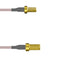 Q-2V0710005108I by Amphenol Custom Cable - SMA-SJ/SMA-SJ G316 108I