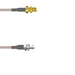 Q-2W00P0005.25M by Amphenol Custom Cable - SMA-SJB/HDBNC-SJB G316 0.25M