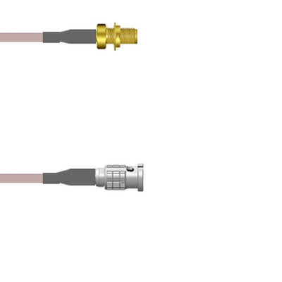 Q-2W00V0005036I by Amphenol Custom Cable - SMA-SJB/HDBNC-SP G316 36I