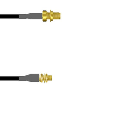Q-2W0110003084I by Amphenol Custom Cable - SMA-SJB/MCX-SJ G174 84I
