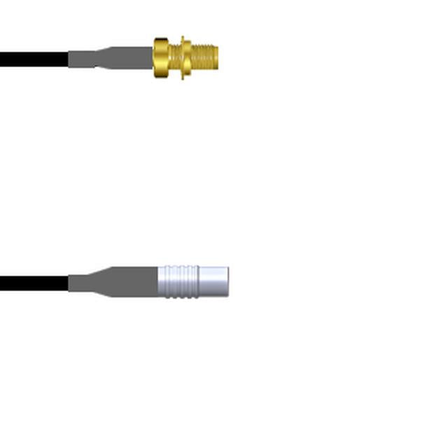 Q-2W0140003.25M by Amphenol Custom Cable - SMA-SJB/MCX-SJ G174 0.25M