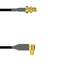 Q-2W01N0003108I by Amphenol Custom Cable - SMA-SJB/MMCX-RP G174 108I