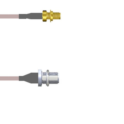 Q-2W01U0005003I by Amphenol Custom Cable - SMA-SJB/N-SJB G316 3I