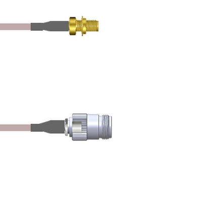 Q-2W0200005002M by Amphenol Custom Cable - SMA-SJB/N-SJ G316 2M