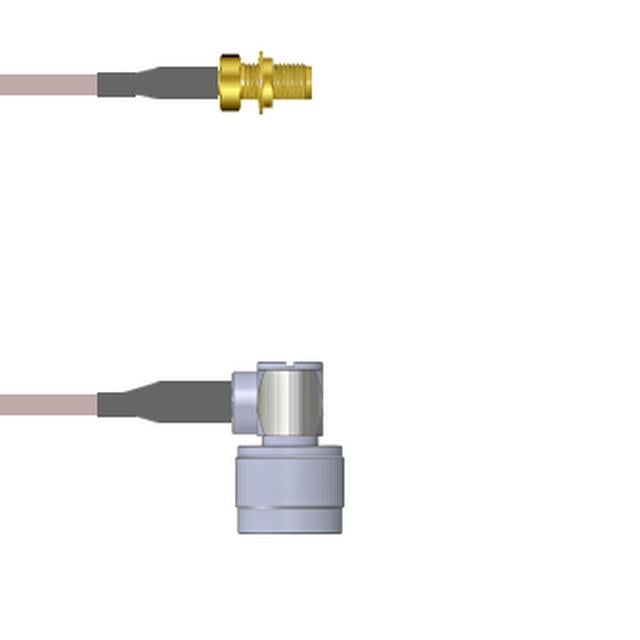 Q-2W02C00051.5M by Amphenol Custom Cable - SMA-SJB/N-RP G316 1.5M